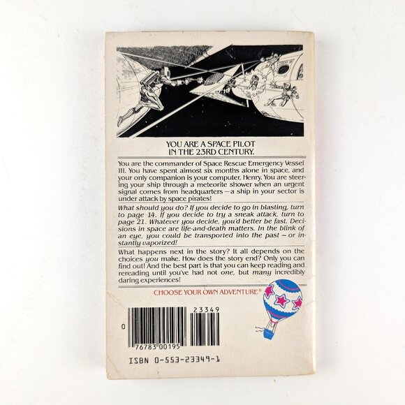 Vintage 80s Choose Your Own Adventure Book - Space Patrol #22 - Picture 6 of 10